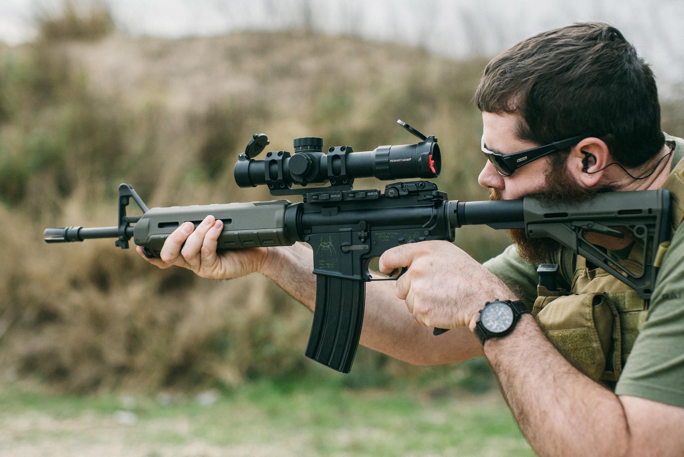 Primary Arms Platinum Series 18X24mm FFP Rifle Scope Illuminated